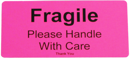 Fragile4020P Fragile Stickers ProfessionalLabel.com